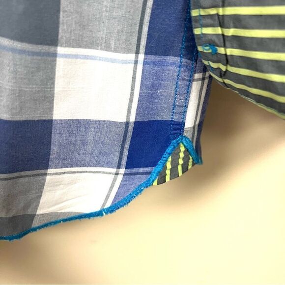 Arnold Zimbrey button down plaid shirt. Size L - Picture 8 of 10